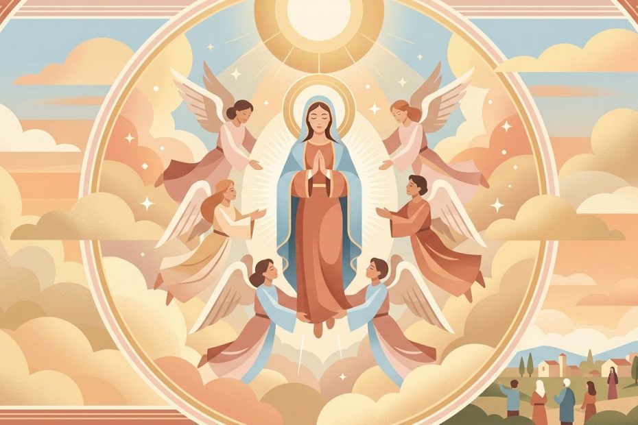 Fêtes Mariales - Illustration prière catholique